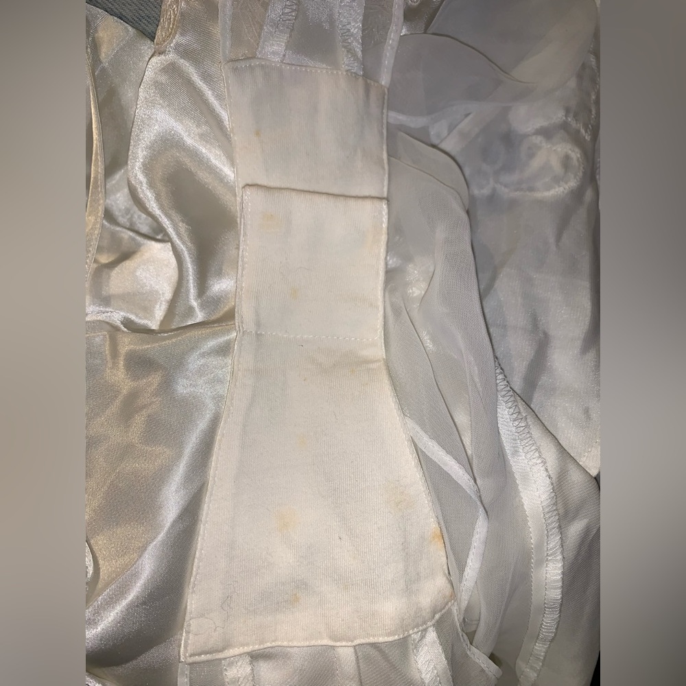 Vintage Victoria ‘s Secret sexy teddy bodysuit size Medium bride bridal - Picture 9 of 10